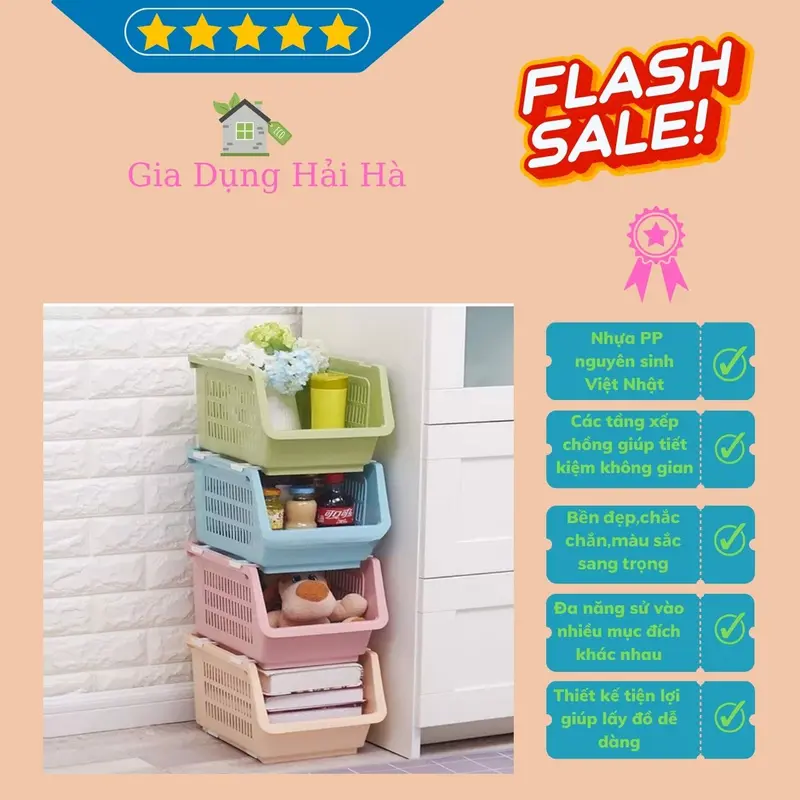 Kệ Xếp Tầng Đa Năng Việt Nhật ( Chính Hãng ) ( Loại 1 ) 1