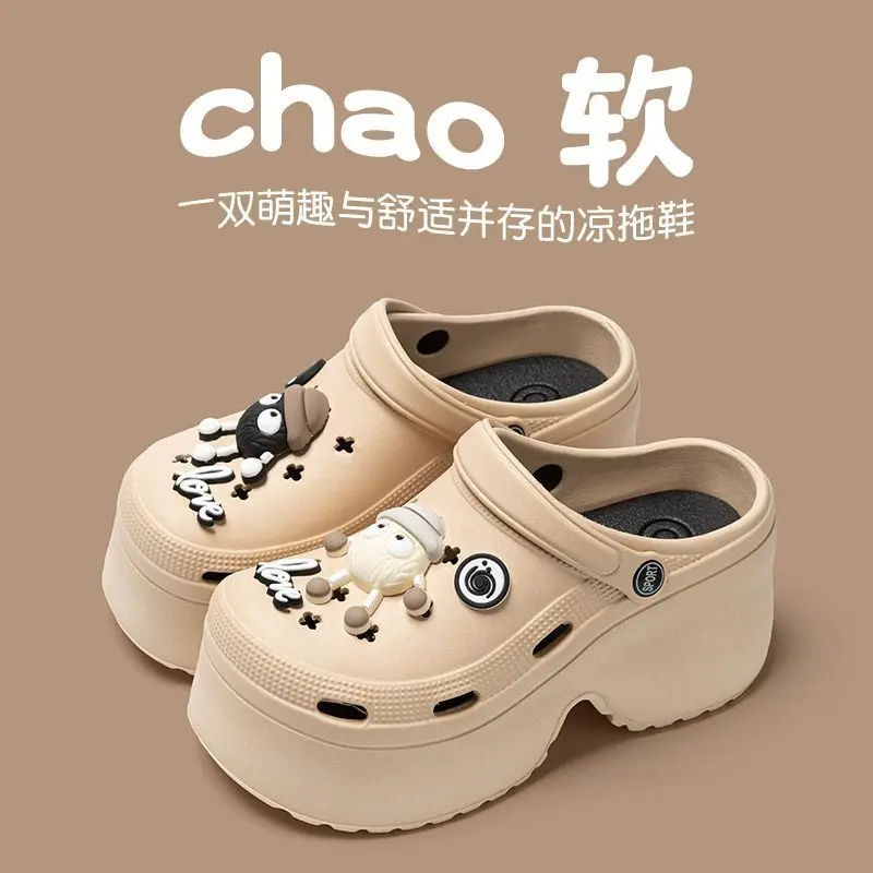 Giày Coros, Đế Dành Cho Nữ, Dép Mũ Ngón Chân Ngoài Trời, Dép Lê Nữ, Giày Đi Biển, Dép Nam, Giày Đi Trong Nhà Cho Nữ