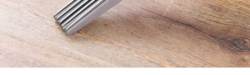 Product Introduction of Kéo Rong Biển, Nhiều Lớp, Dụng Cụ Gia Dụng, Kéo Thực Phẩm Bổ Sung Nhà Bếp, Cắt Băm Hành Lá, Dụng Cụ Hữu Ích, Làm Bằng Thép Không Gỉ, Đa Chức Năng, Kéo Năm Lớp 13