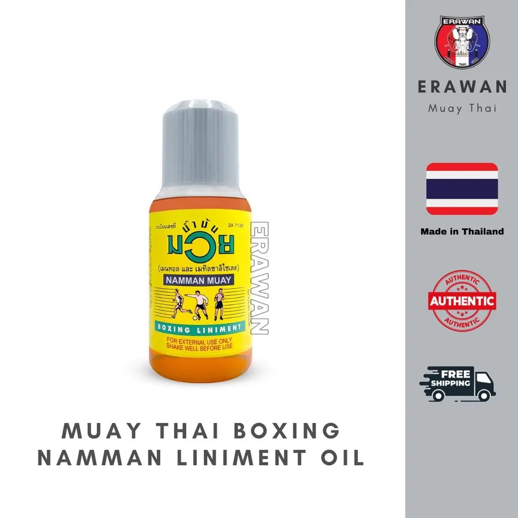 Muay Thai Boxing Namman Liniment Oil / Minyak Urut Thailand Massage Oil Body Care Sensitive