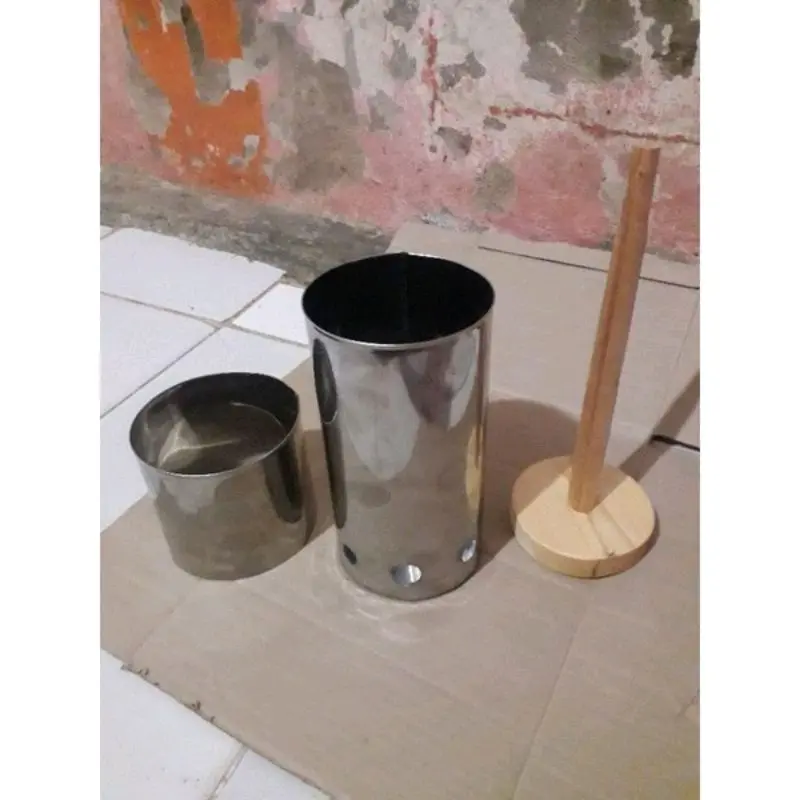 Cetakan pentol bakso kecil / alat pembuat cilok aci mini / Cetakan pentol cilok manual / Cetakan pentol bakso manual / Cetakan Pentol Cilok Stainless Steel 4