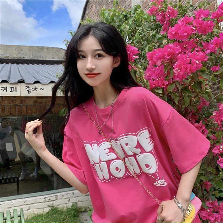 ÁO THUN FROM RỘNG NEVER HOOD  FORM FREESIZE 40KG ĐẾN 70KG XUSHOP92 5