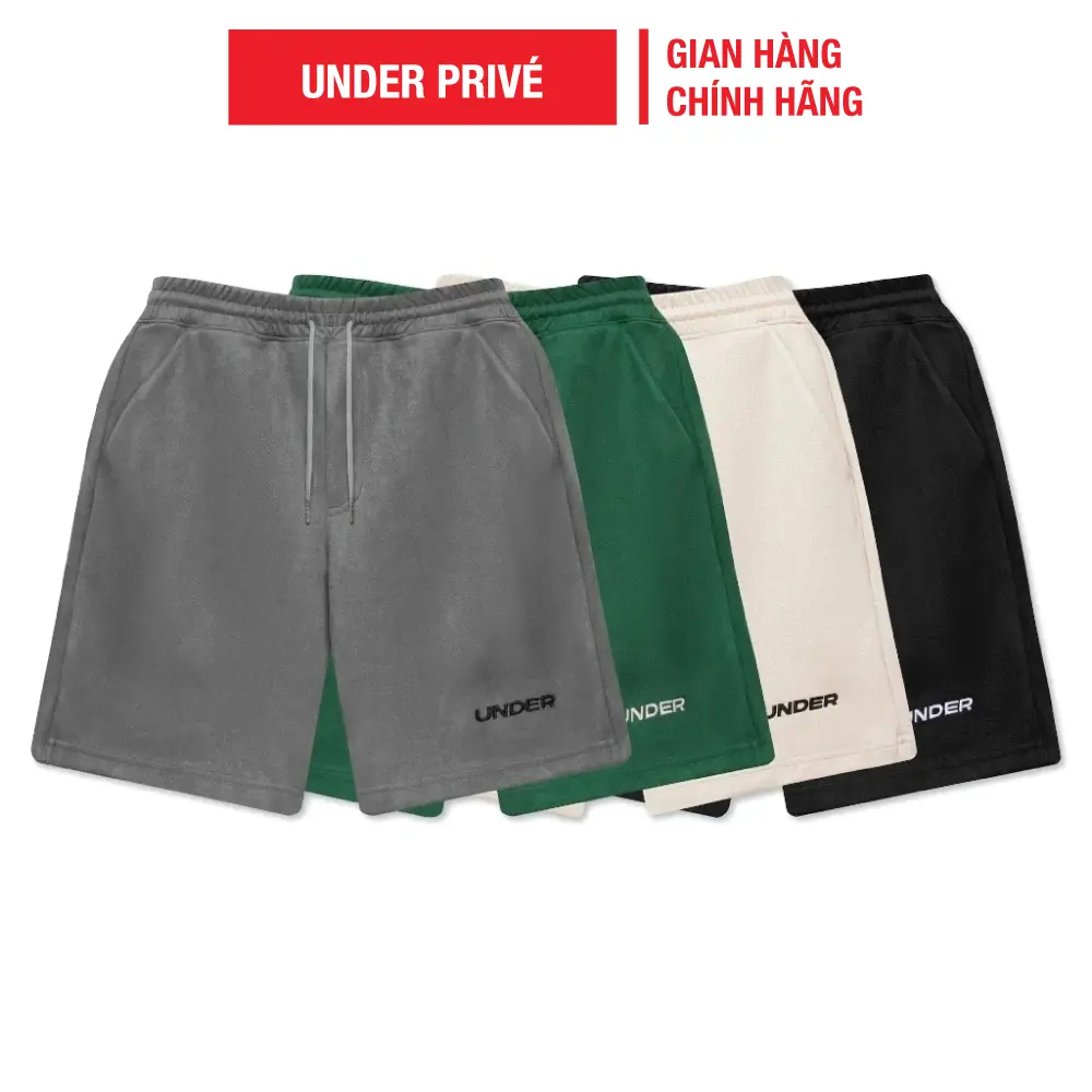Quần Short Da Lộn UNDER Suede Basic Short Pants - USP002