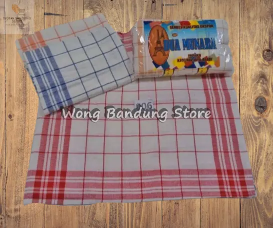 6 pcs Lap Serbet Jumbo Cap Dua Munara Kotak Besar 60 cm X 60 cm 0