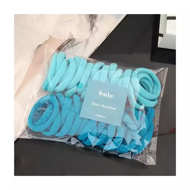 Dây Buộc Tóc Nylon, Dây Buộc Tóc Đàn Hồi, 50 Cái, Dây Buộc Tóc Co Giãn, Dành Cho Phụ Nữ, Dây Buộc Tóc, Dây Buộc Tóc, Băng Đô, Phụ Kiện Tóc Đơn Giản 8