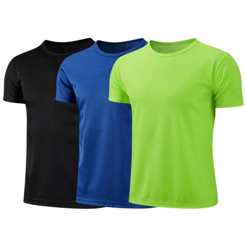 Vastwit Kids Boys 3 Pack Sports T-shirts Quick Dry Basketball Football Practice Tee Gym Running Tops 2