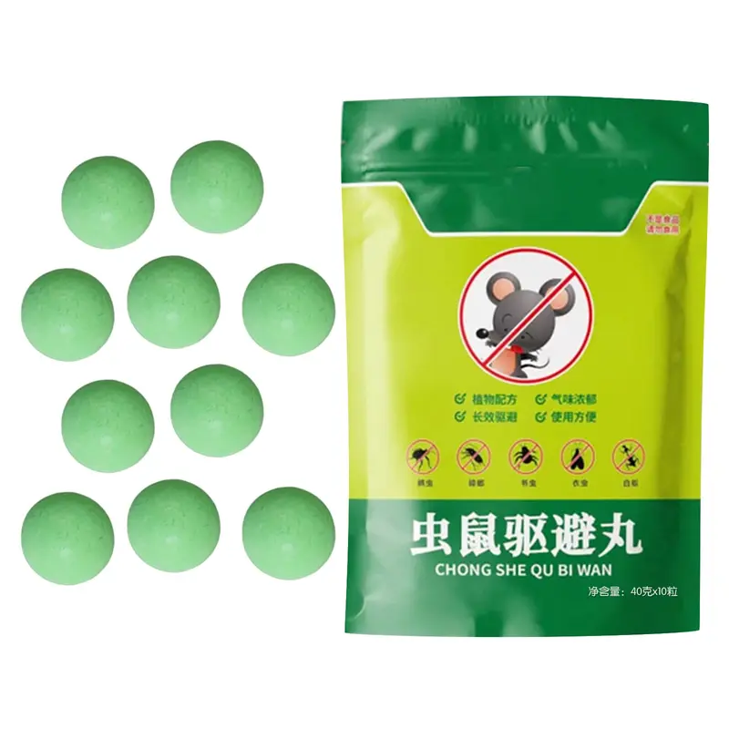 Bóng Máy Đuổi Chuột, Dầu Bạc Hà, Để Đuổi Chuột, Có Sẵn Trong 5 / 10 / 20 Cái, Được Làm Bằng Chiết Xuất Bạc Hà, Thích Hợp Để Kiểm Soát Chuột, Đuổi Chuột 7