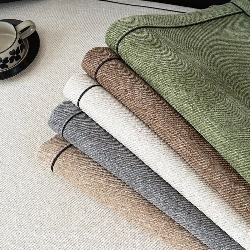 Solid Color Chenille Sofa Cover, 1 Count Non-slip Sofa Slipcover, Dustproof Sofa Protector, Decorative Cover for Home Living Room 4
