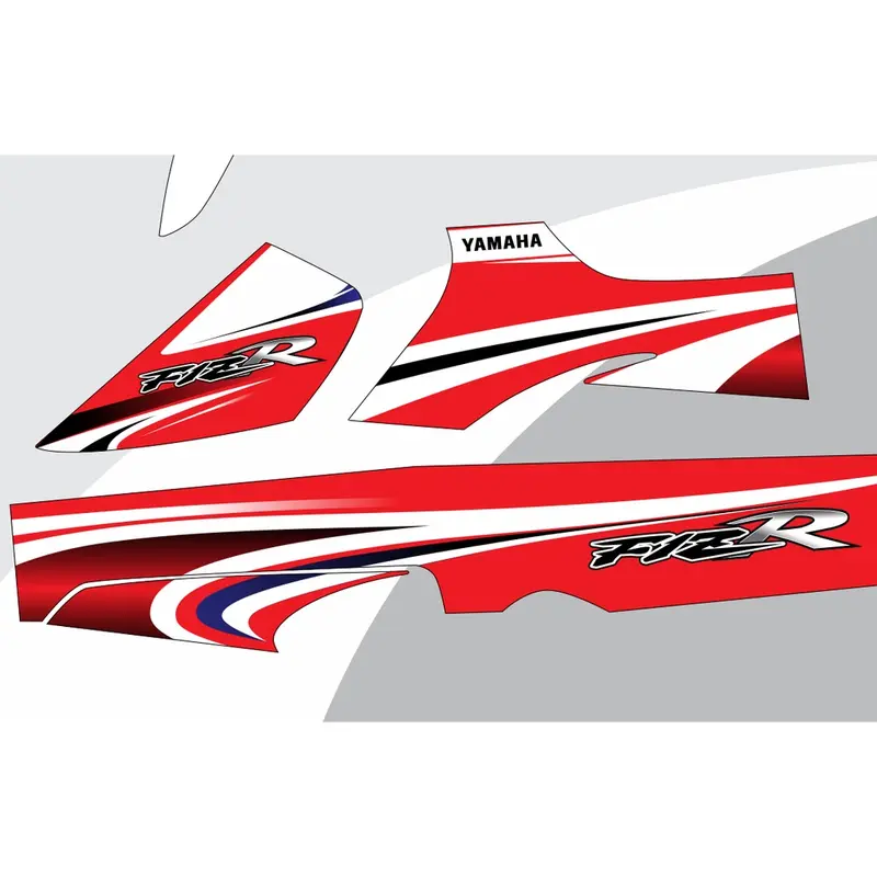 STRIPING FIZR CUSTOM MERAH 017 FIZ R VARIASI 1