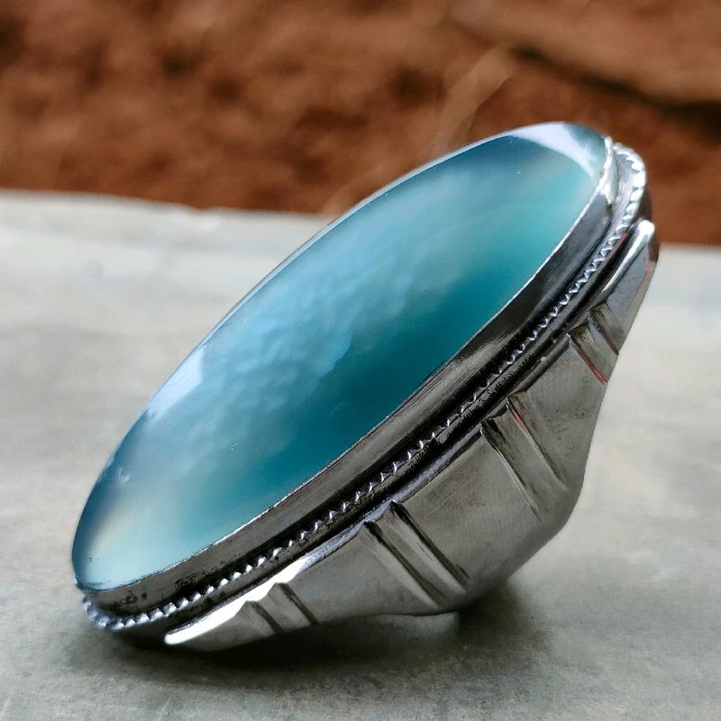 batu cincin pandan biru langit 1