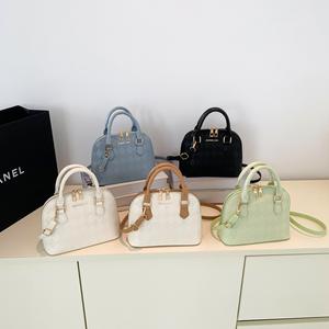 Beg Tangan Mudah, Fesyen Musim Bunga Wanita, Beg Cangkang, Beg Bahu Bergaya Mudah, Beg Selempang Kasual, Untuk Wanita Bags Handbags
