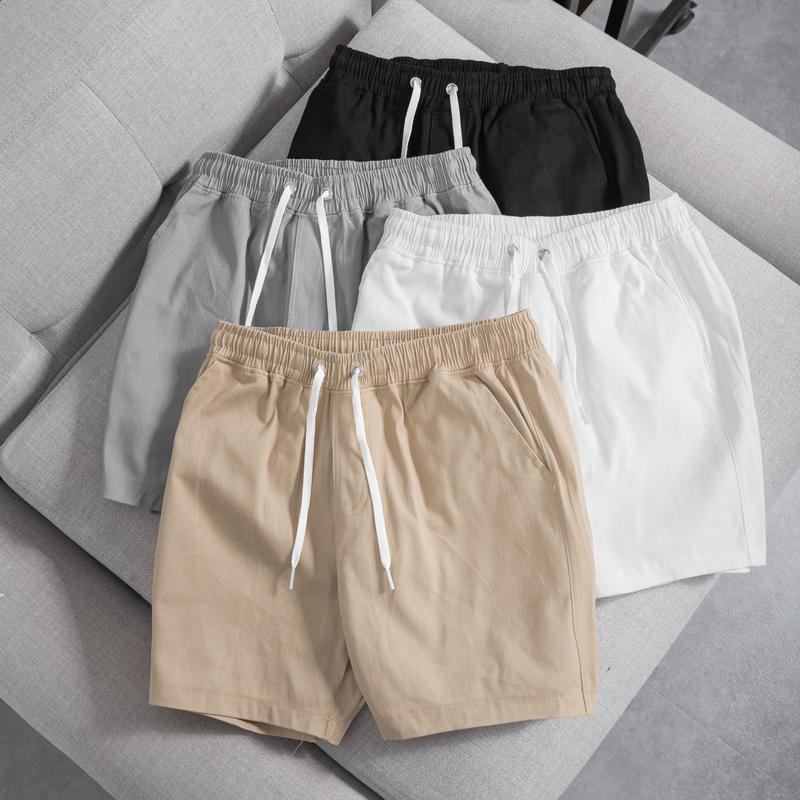 Quần Short Nam - Quần Short kaki Basic TAHO form trên gối cotton co giãn Mã kaki 01-04. Menswear Có Túi