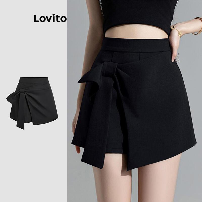 Asimetri Ikatan bentuk rama-rama Polos Elegan Pendek, Lovito - TikTok ...