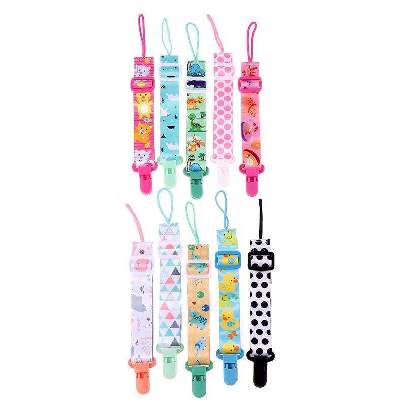 Product Introduction of 1Pc Adjust Baby Pacifier Clip Chain Ribbon Dummy Holder Soother Pacifier Clips Strap Nipple Holder for Infant Feeding 10