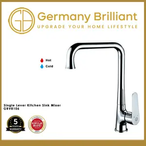 Germany Brilliant Keran Sink / Kran Cuci Piring Air Panas Dingin GBV8106