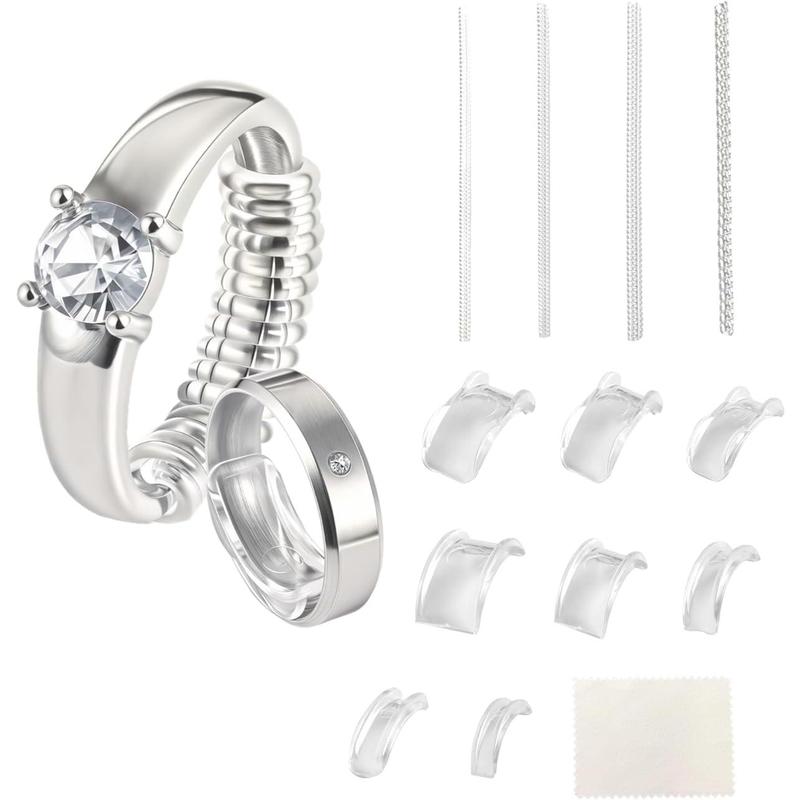 Ring Size Adjuster for Loose Rings 12 Pack | Invisible Ring Guard ...