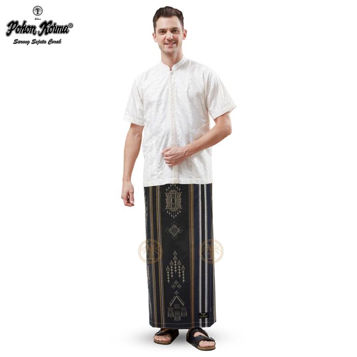 Gambar Sarung Pohon Korma Gold Balian Motif Salur dari Sarung Pohon Korma Kota Tegal Tokopedia