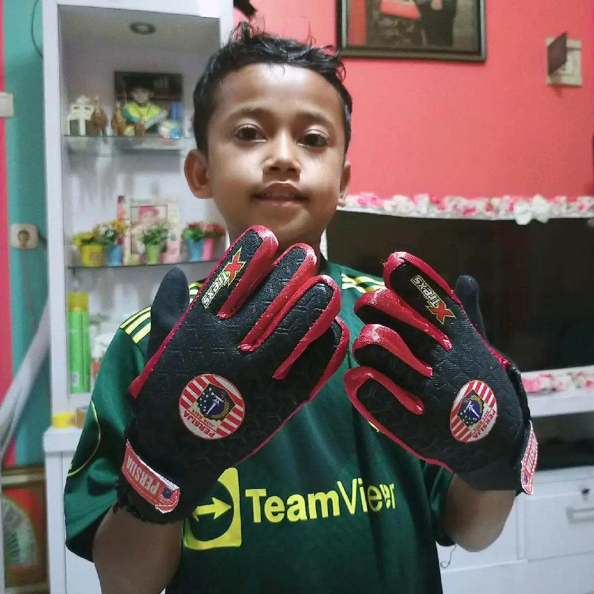 Sarung Tangan Kiper Anak Usia 7-12 tahun