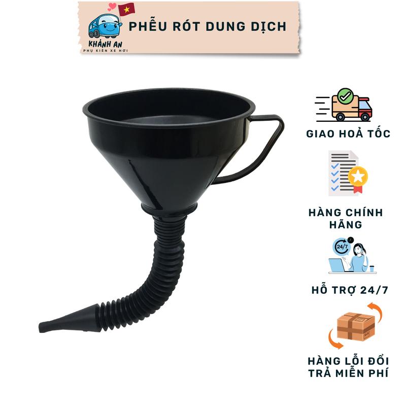 Phễu rót dầu nước làm mát dành cho ô tô xe máy. Phụ kiện