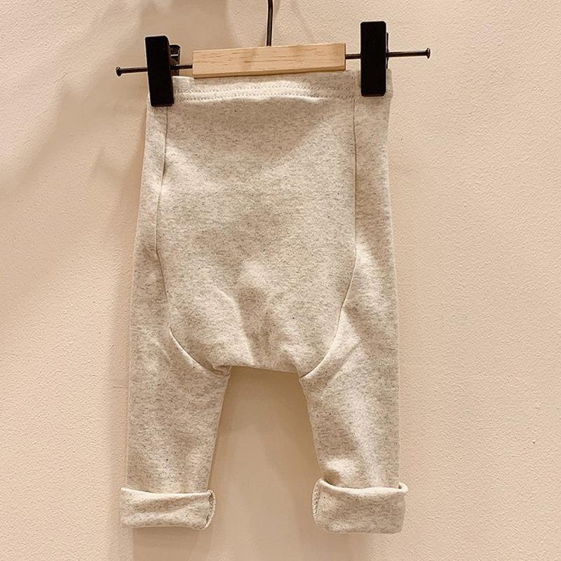 Product Introduction of Spring and Autumn Clothing Korean Baby and Toddlers Big PP Pants Leggings Outdoor Wear High Waist Belly Protective Pants for Men and Women 7