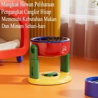 Gambar AimayaPet - Liftable Pet Bowl Mangkuk Tinggi Untuk Kucing Height Adjustable Cat Bowl Mangkuk Kucing Anjing Pet Bowl Neck Protection Tempat Makan Hewan Peliharaan Kaki Tinggi - Pink dari FluffyHQ Kab. Tangerang 5 Tokopedia