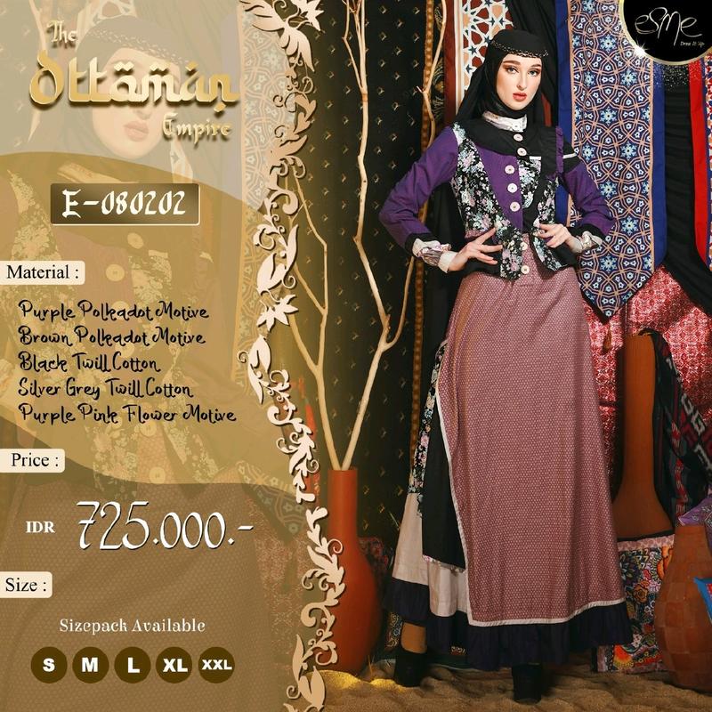 Gamis E-080202 by Esme Fashion 0