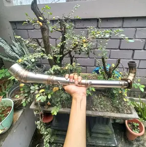 leher pipa header knalpot bebek supra 125 Motorcycle