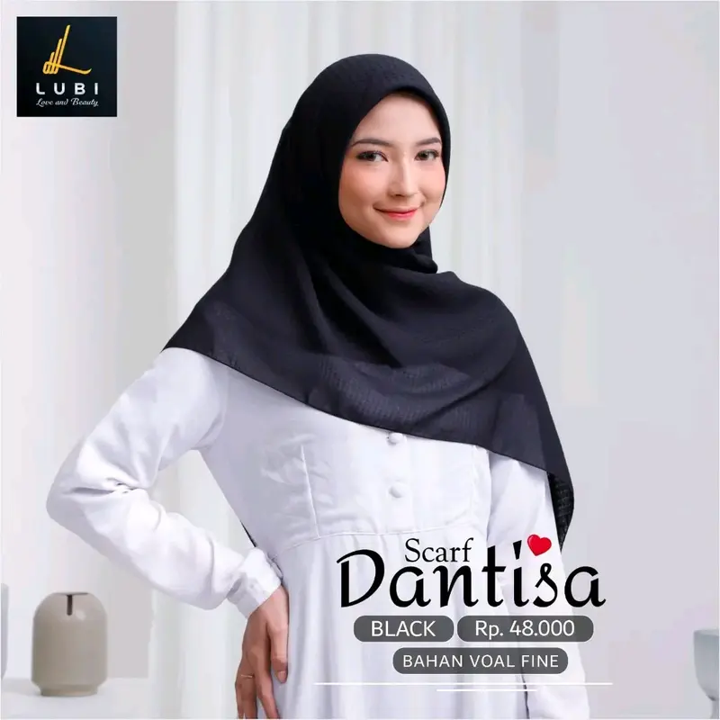 Kerudung  Scarf Dantisa By Lubi Terbaru 7