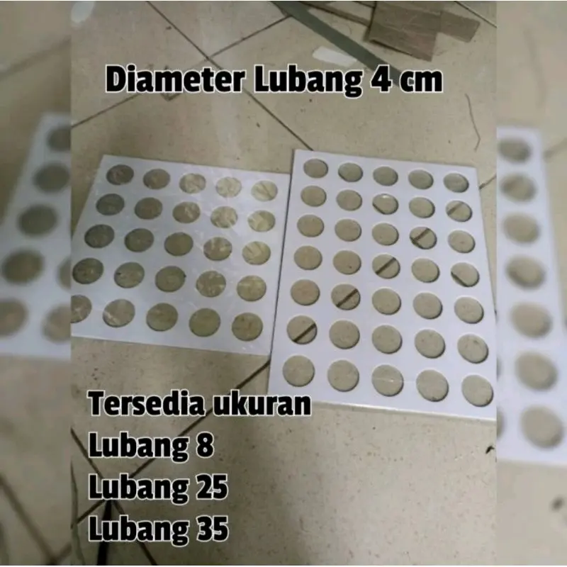 cetakan almond crispy diameter 4cm terlengkap Bulat Coklat Plastik