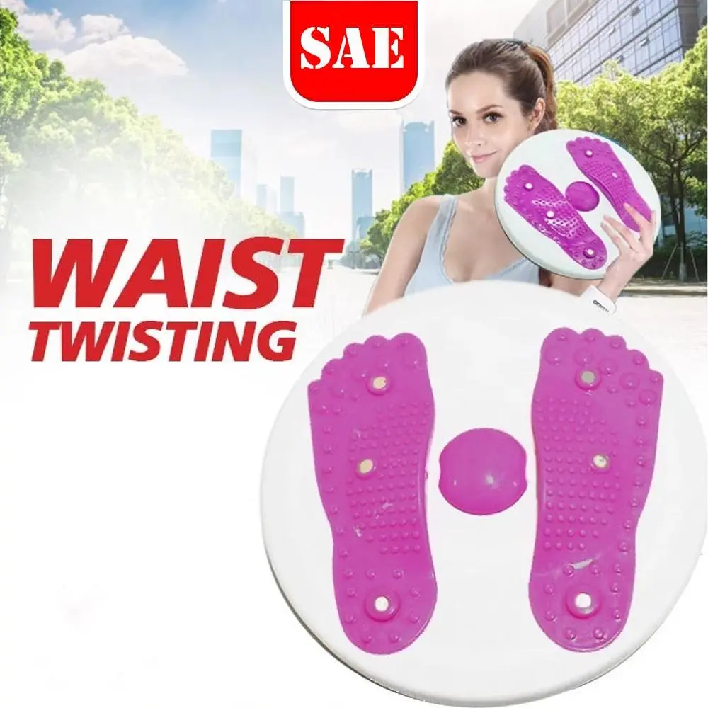 DRM - Waist Twisting Magnetic Alat Olahraga Pengecil Perut Alat Olaragah Putar Pelangsing Tubuh Magnetic Trimmer Jogging Body Plate Wanita Pria 041-3
