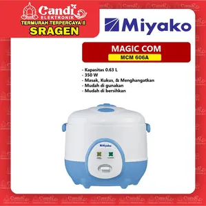 MIYAKO MAGIC COM 0.6 LITER MCM-606A - Candi Elektronik Sragen