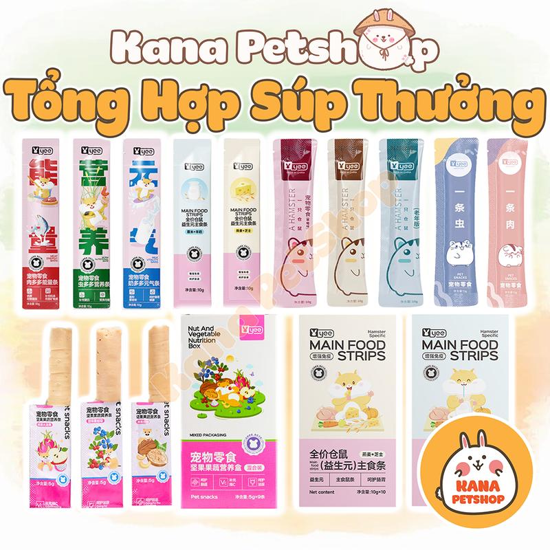  Súp Thưởng Yee Thức Ăn Hamster FREESHIP Đồ Ăn Dặm Soup Dinh Dưỡng Dạng Gel Sốt Đồ Ăn Vặt Hiệu  Cho Hamster ... 