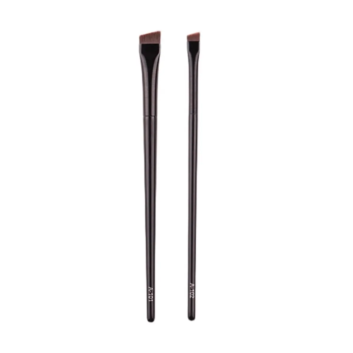 Star with the same blade eyeliner brush ultra-thin fine flat head bevel brush eyebrow brush Lying silkworm brush outline eyeliner A102 Makeup Cosmetic