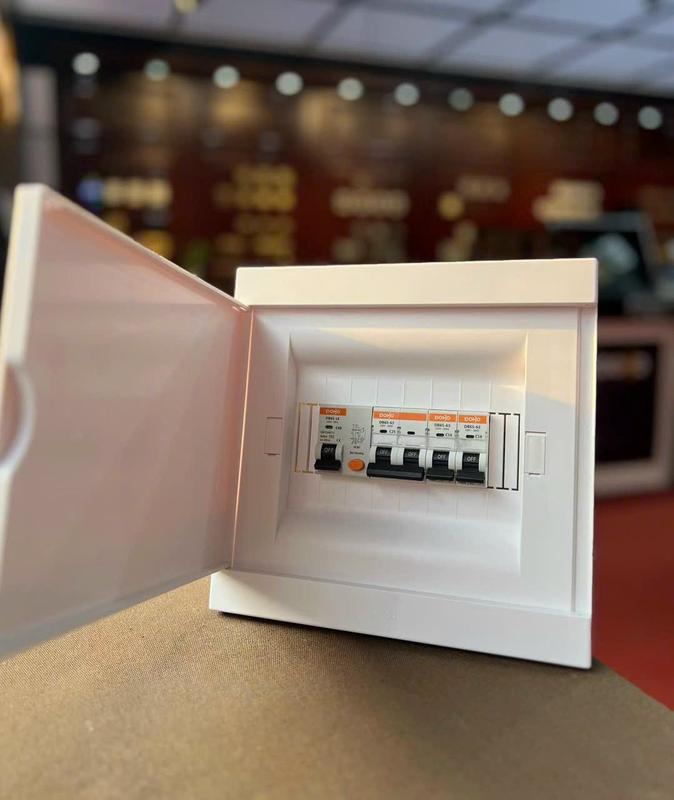 Tủ điện âm tường chính hãng DoBo Korea cao cấp có thanh đồng và lược nối trung tính - Chính Hãng DoBo Hàn Quốc 6