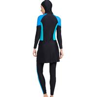 Gambar Opelon - Baju Renang Muslim Wanita - Diving Moslim (Set) - Include Cup bra - Free Swim Cap/ Hijab Panjang - BLACK, XL dari Opelon Bodywear Kota Cimahi 2 Tokopedia