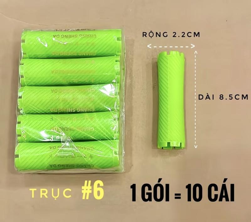 Trục Uốn Lạnh Bám Tóc , Nhựa Dày Cứng Cáp , Hàng Loại 1 ( FREE SHIP ) Nam Nữ 5