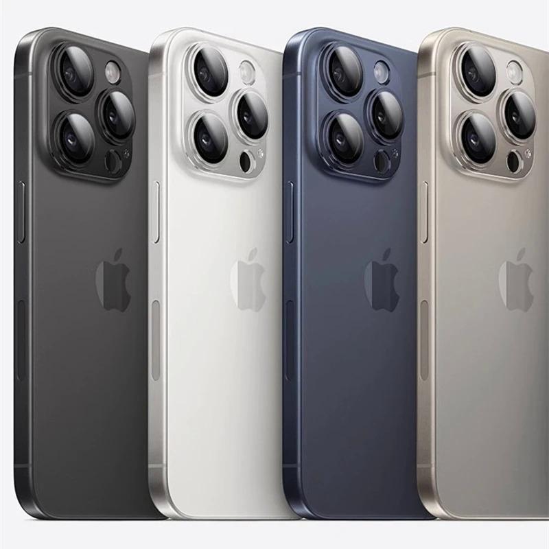 Product Introduction of Metal Camera Protector For iPhone 16 Pro Max 16Pro 16Plus15 14 Pro Max Alloy Case Back Lens Tempered Glass Cover Protective CapCherry3Cstore Accessories Handheld 7