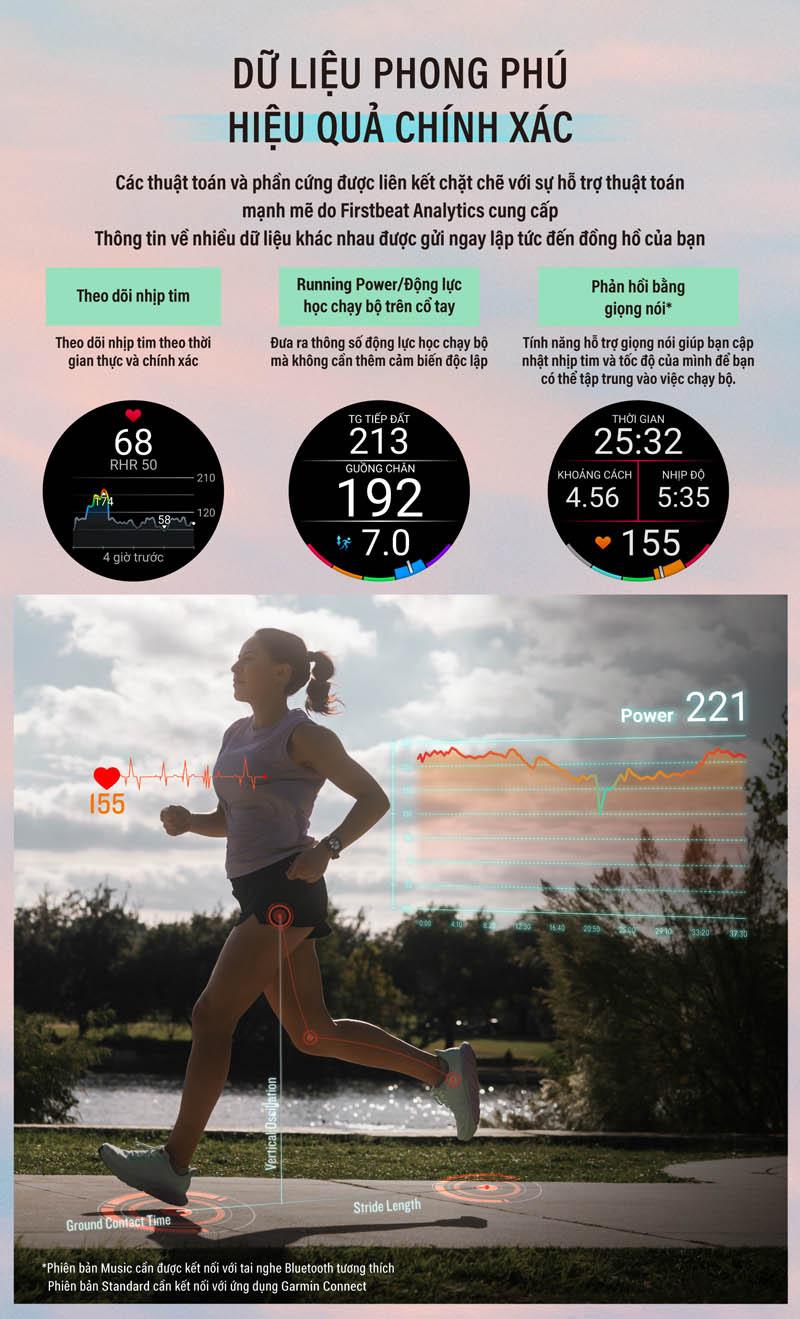 Product Introduction of Đồng Hồ Thông Minh Garmin Forerunner 165 NON MUSIC - Hàng Chính Hãng 45