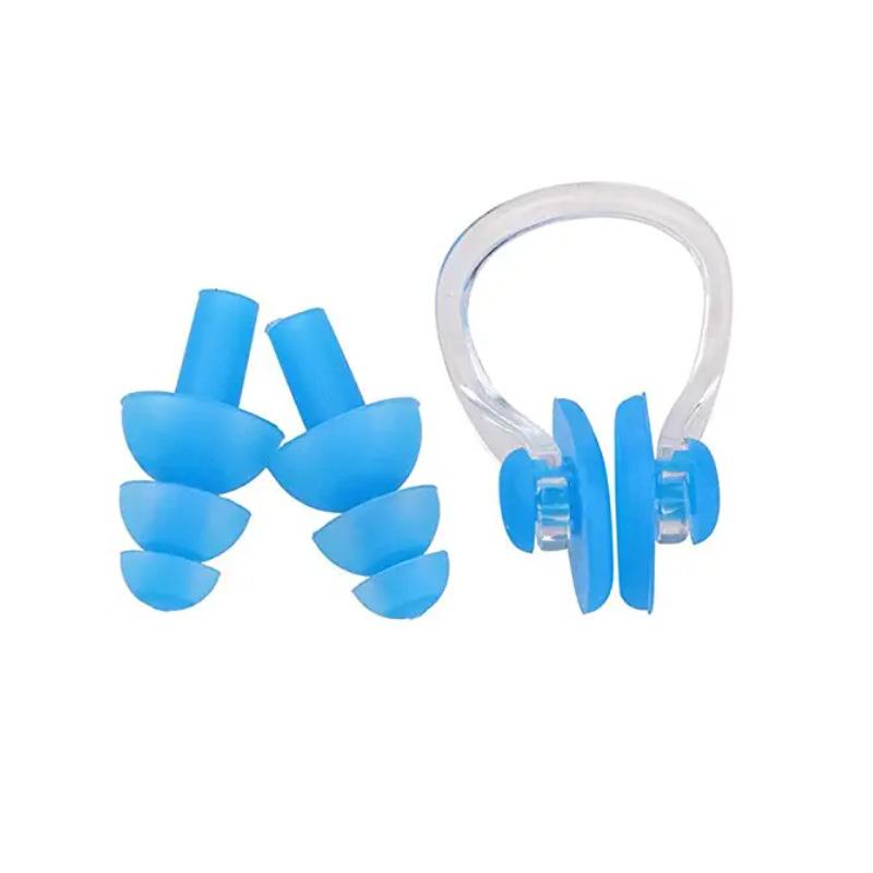 Product Introduction of Silicone swimming nose clip, earplugs, set, swimming earplugs, silicone soft 9