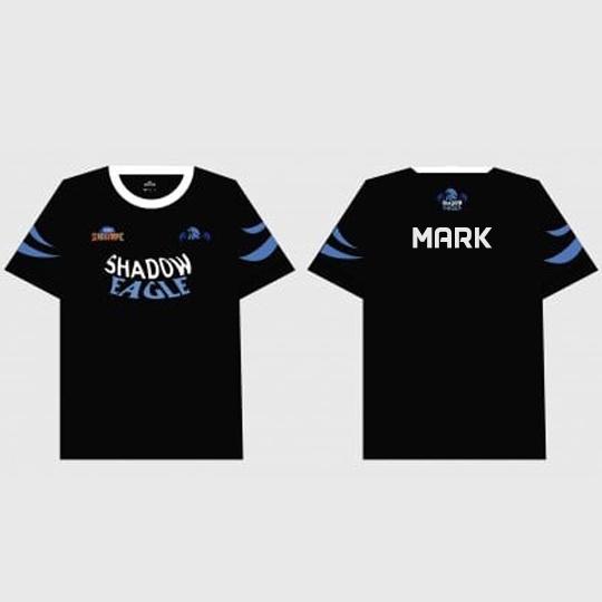 Shadow Eagle Jersey in Black by Starlympic 3