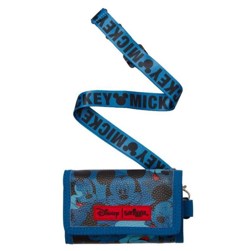 Product Introduction of Factory Wholesale Australian Smiggle Wallet Mickey Minnie Children Student Lanyard Multifunctional Card Holder Storage Bag Coin Purse 4