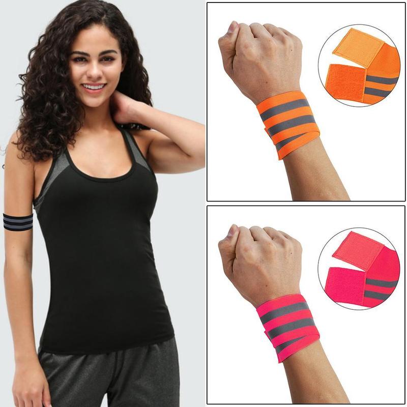 Product Introduction of Reflective Bands Elasticated Armband Wristband Ankle Leg S Safety Reflector Tape Ss For G0V8 37
