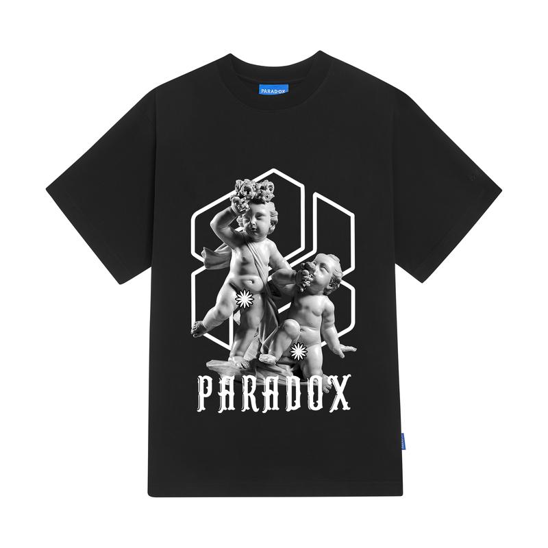 Áo thun PARADOX Babies Tee - Trắng Đen