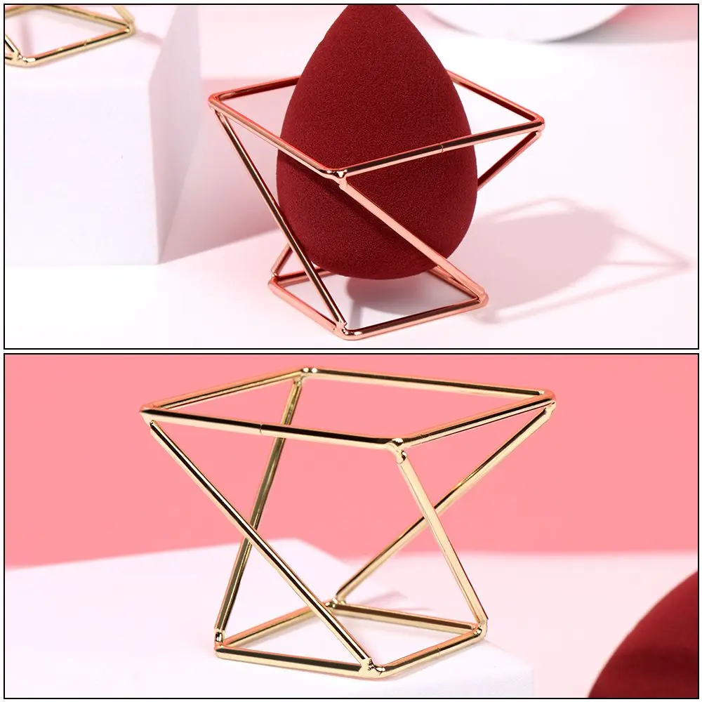 Fashion Retro Storage Rack Powder Puff Shelf Magic Three-dimensional Creative