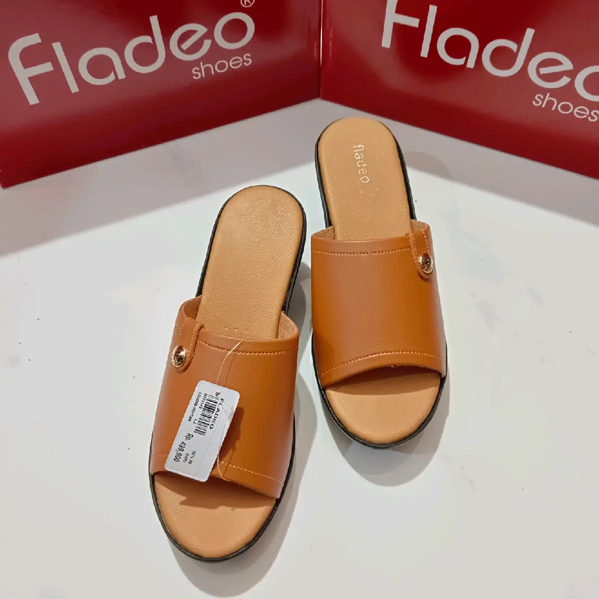 sandal selop wanita merk fladeo (LDJ.269-1)