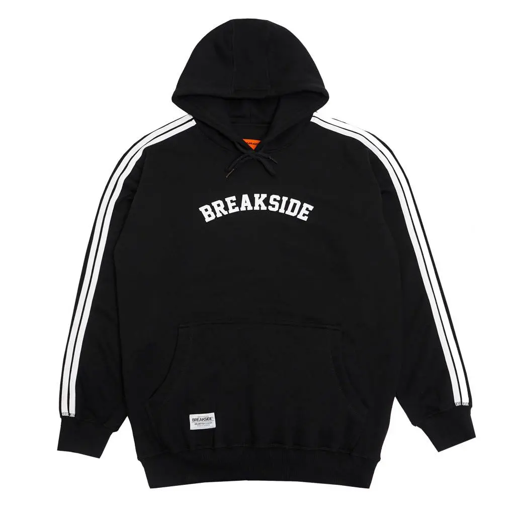 Breakside Hoodie Nowhere - Black Hoodie Pria