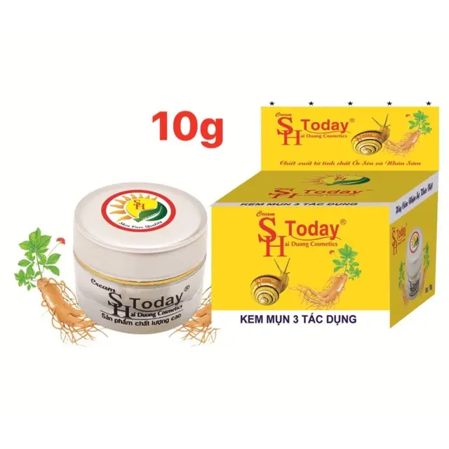 Sh Today kem mụn 3 tác dụng ( 10g ) Chăm Sóc Da Skincare
