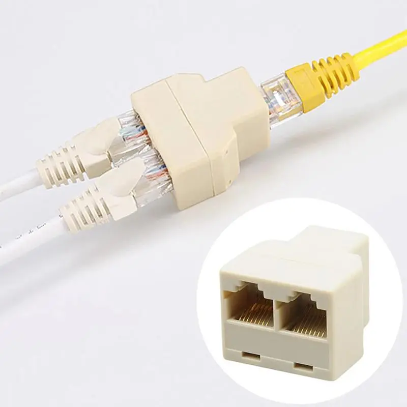 Đầu Nối Cáp Mạng, 2 Mạng Một Đến Hai, Một Chiều, Ba Chiều, Bộ Chuyển Đổi RJ45