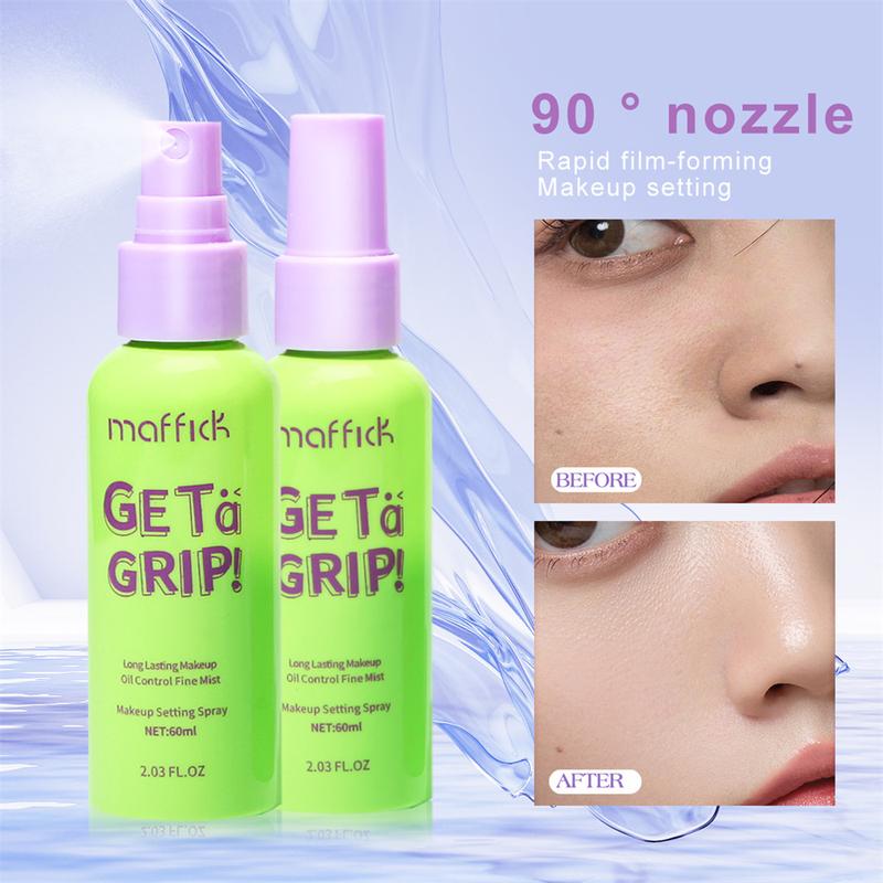 Xịt Khoá Nền Trang Điểm, MAFFICK, Xịt Khoá Nền Phun Mặt, Xịt Hoàn Thiện, Lâu Trôi, Chống Nhòe, Chống Mồ Hôi, Thích Hợp Để Trang Điểm 6