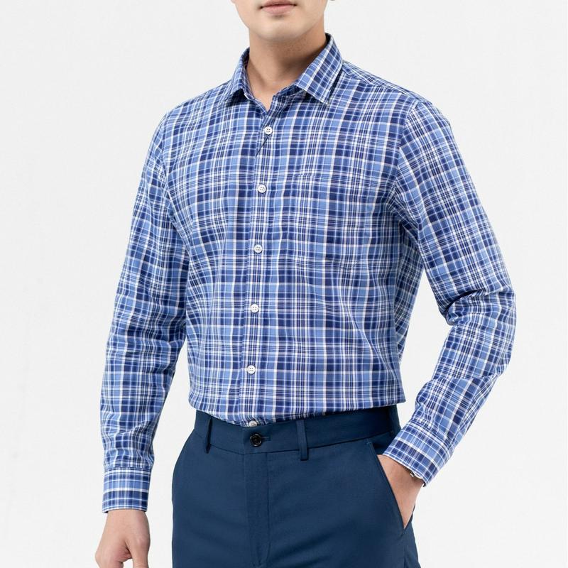 Áo sơ mi dài tay nam DGCs - SASDBB22M
